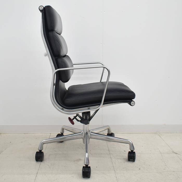 【中古】ハーマンミラー　イームズ　ソフトパッドグループエグゼクティブ　革張り　2024101004【中古オフィス家具】_15