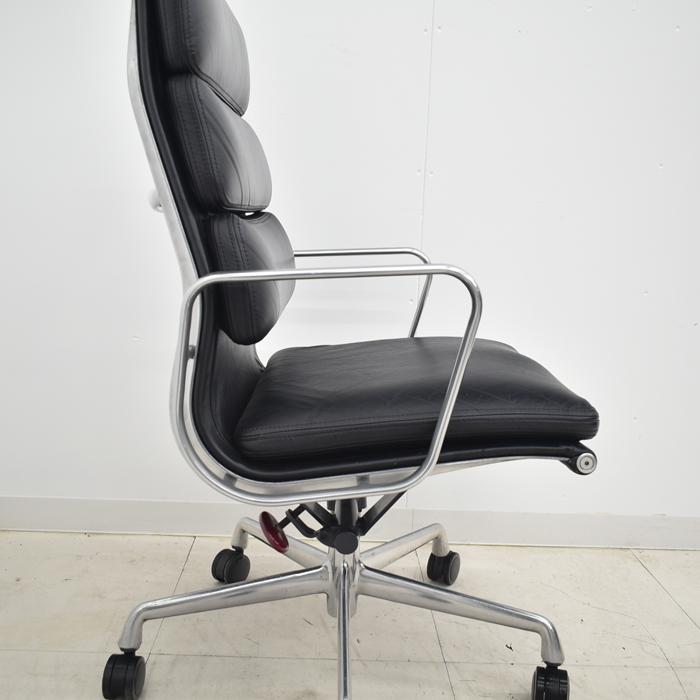 【中古】ハーマンミラー　イームズ　ソフトパッドグループエグゼクティブ　革張り　2024101004【中古オフィス家具】_16