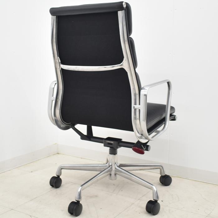 【中古】ハーマンミラー　イームズ　ソフトパッドグループエグゼクティブ　革張り　2024101004【中古オフィス家具】_17