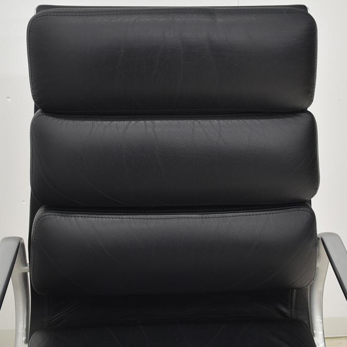 【中古】ハーマンミラー　イームズ　ソフトパッドグループエグゼクティブ　革張り　2024101004【中古オフィス家具】_2