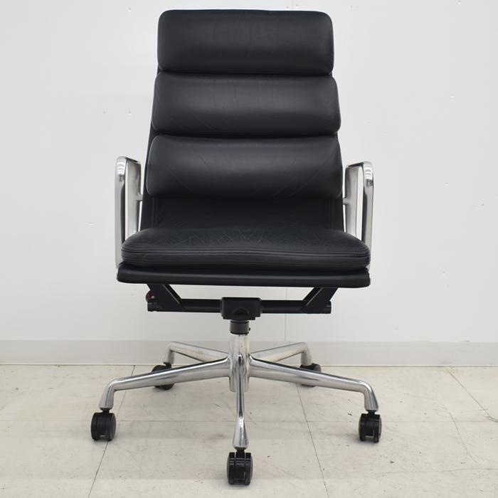 【中古】ハーマンミラー　イームズ　ソフトパッドグループエグゼクティブ　革張り　2024101004【中古オフィス家具】_7