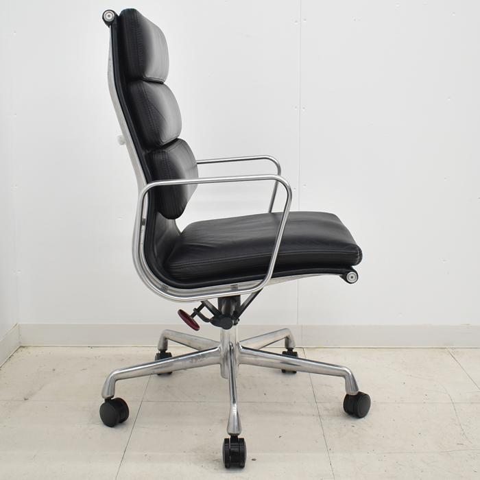 【中古】ハーマンミラー　イームズ　ソフトパッドグループエグゼクティブチェア　ポリッシュ　革張り　2024101203【中古オフィス家具】_15