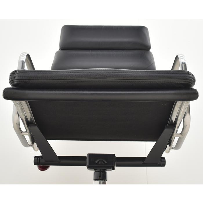 【中古】ハーマンミラー　イームズ　ソフトパッドグループエグゼクティブチェア　ポリッシュ　革張り　2024101203【中古オフィス家具】_8