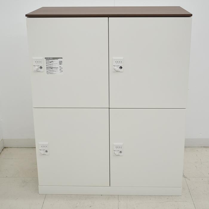 オカムラ（okamura） 【中古】オカムラ 4人用パーソナルロッカー2列 