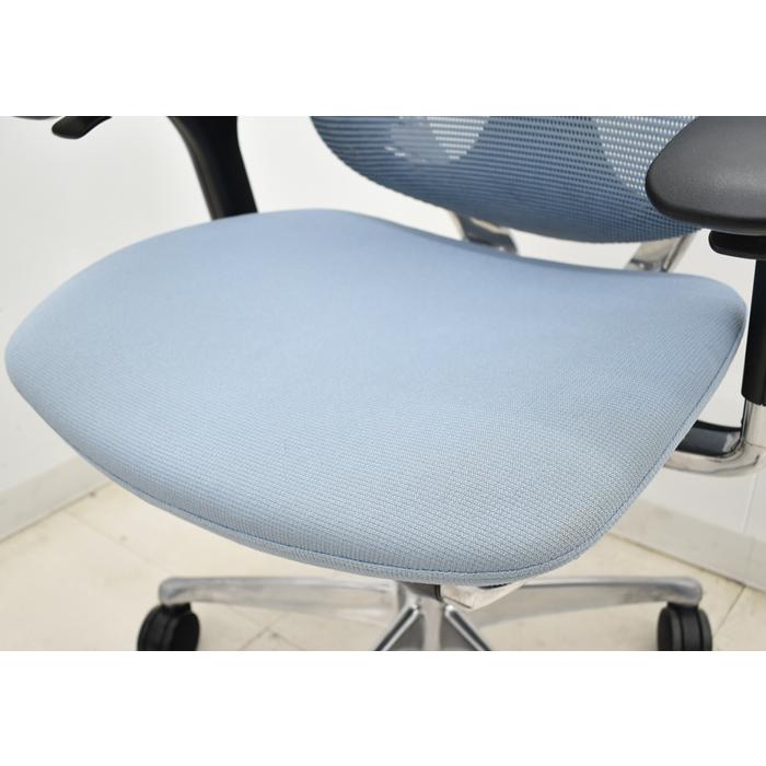 コンテッサ 【中古】オカムラ コンテッサ 可動肘 ランバーサポート 