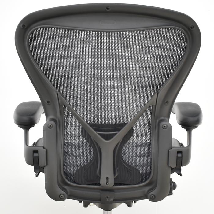 美品　ハーマンミラー　アーロンチェア　メッシュ　Bサイズ　フル装備　デスクチェア Herman Miller（ハーマンミラー） 【中古】ハーマンミラー アーロン