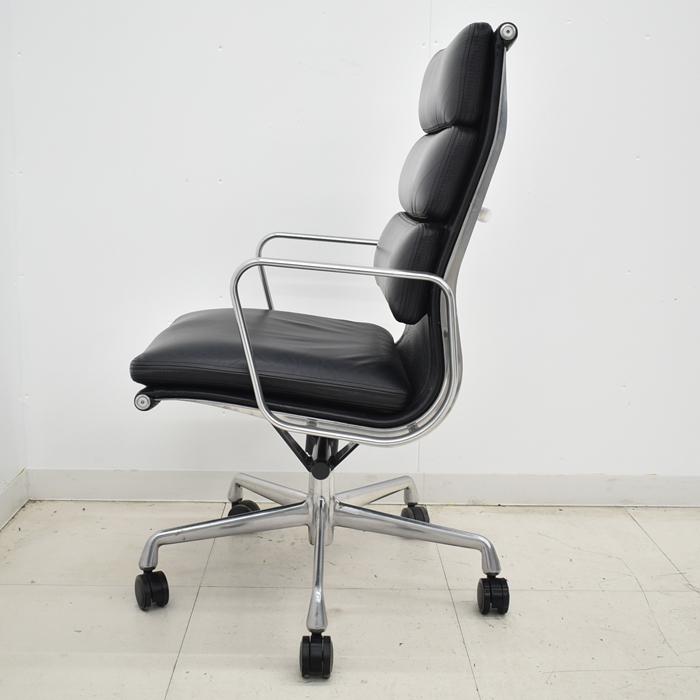 【中古】ハーマンミラー　イームズ　ソフトパッドグループエグゼクティブチェア　ポリッシュ　革張り　2025032502【中古オフィス家具】_14