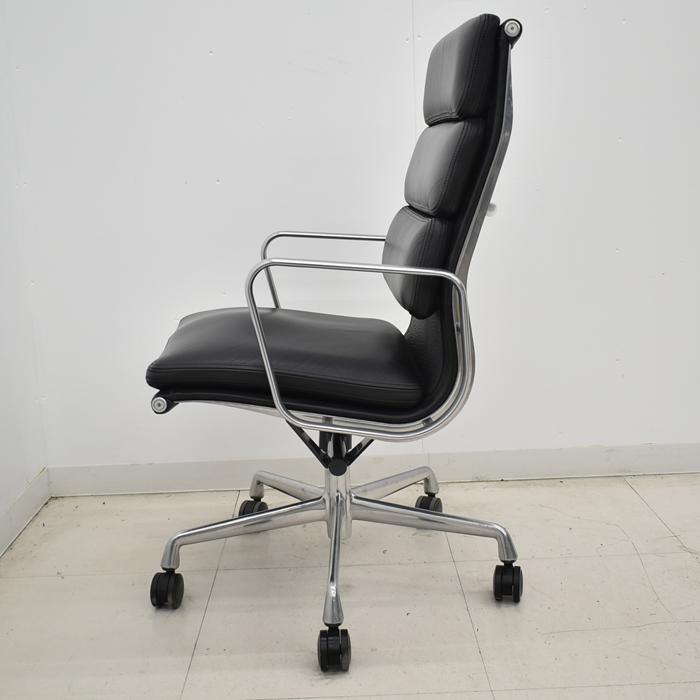 【中古】ハーマンミラー　イームズ　ソフトパッドグループエグゼクティブチェア　ポリッシュ　革張り　2025032503【中古オフィス家具】_14