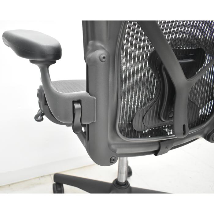 ハーマンミラー アーロンチェア Cサイズ フル装備 ポスチャーフィット Herman Miller 【中古】ハーマンミラー アーロンチェア Cサイズ フル