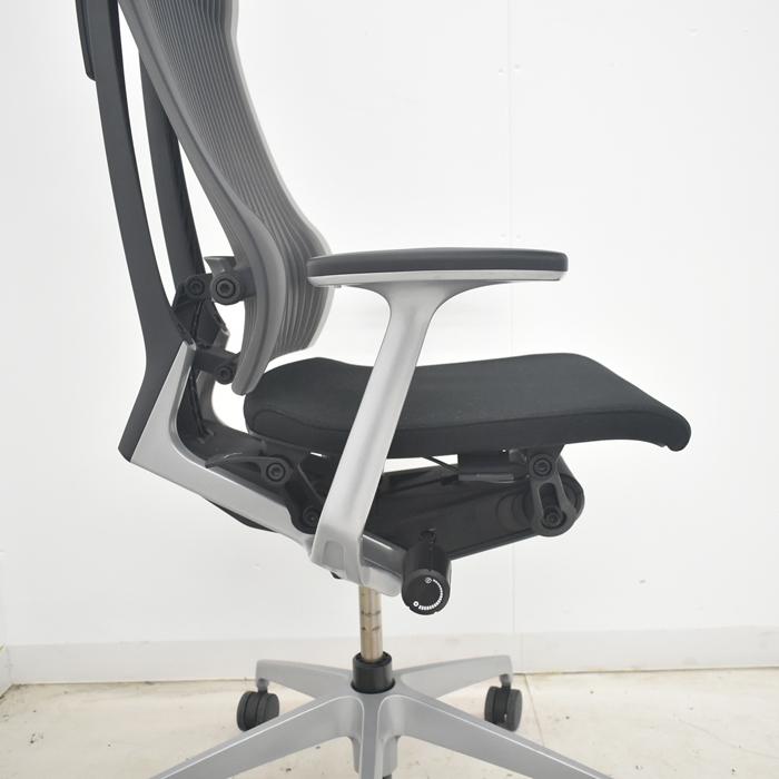 【中古】イトーキ　スピーナ　固定肘　エラストマーバック　可動ヘッドレスト　ハンガー　2025071601【中古オフィス家具】_15