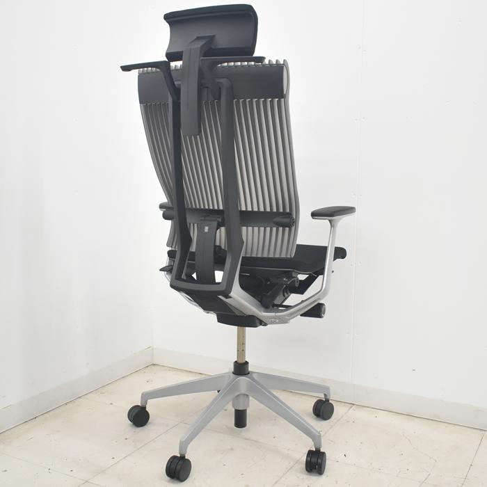 【中古】イトーキ　スピーナ　固定肘　エラストマーバック　可動ヘッドレスト　ハンガー　2025071601【中古オフィス家具】_16