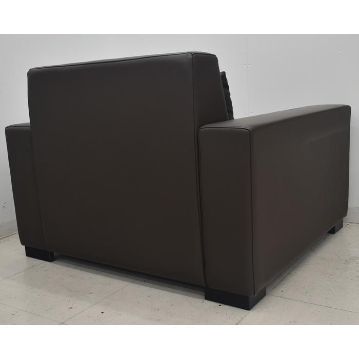 【中古】カトリーヌ メミ　NEW YORK　ニューヨーク　一人掛けソファ　クッション付　幅1100　総革張り　2025082704【中古オフィス家具】_12