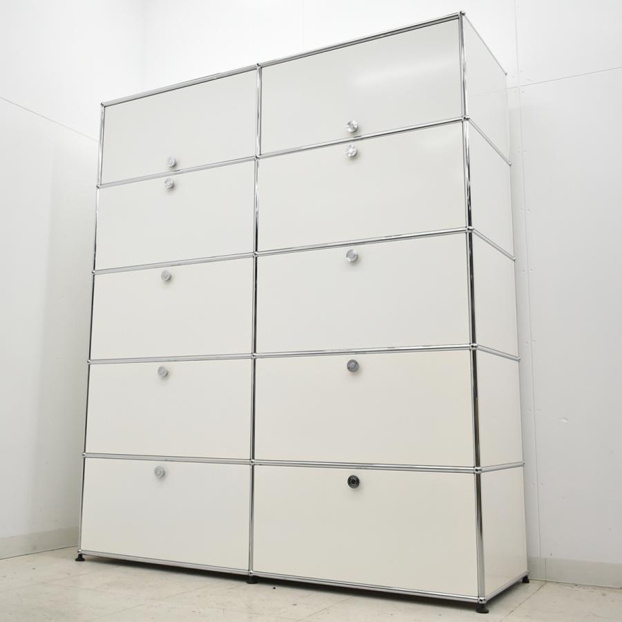 中古】[送料お見積り商品]USM Haller ハラーキャビネット 2列5段