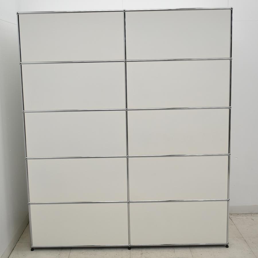 中古】[送料お見積り商品]USM Haller ハラーキャビネット 2列5段 