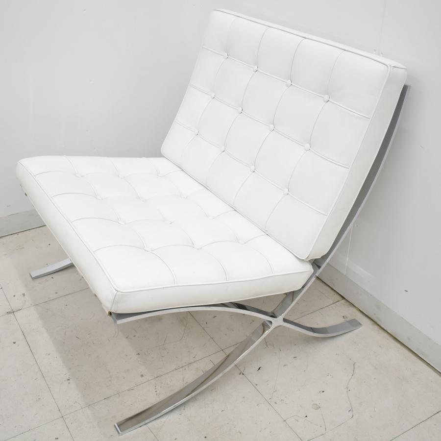 中古】リプロダクト バルセロナチェア 本革 幅780 2025112703【中古 