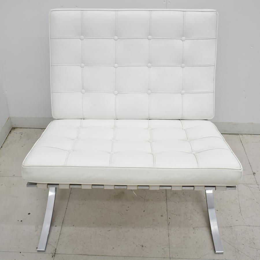 中古】リプロダクト バルセロナチェア 本革 幅780 2025112802【中古