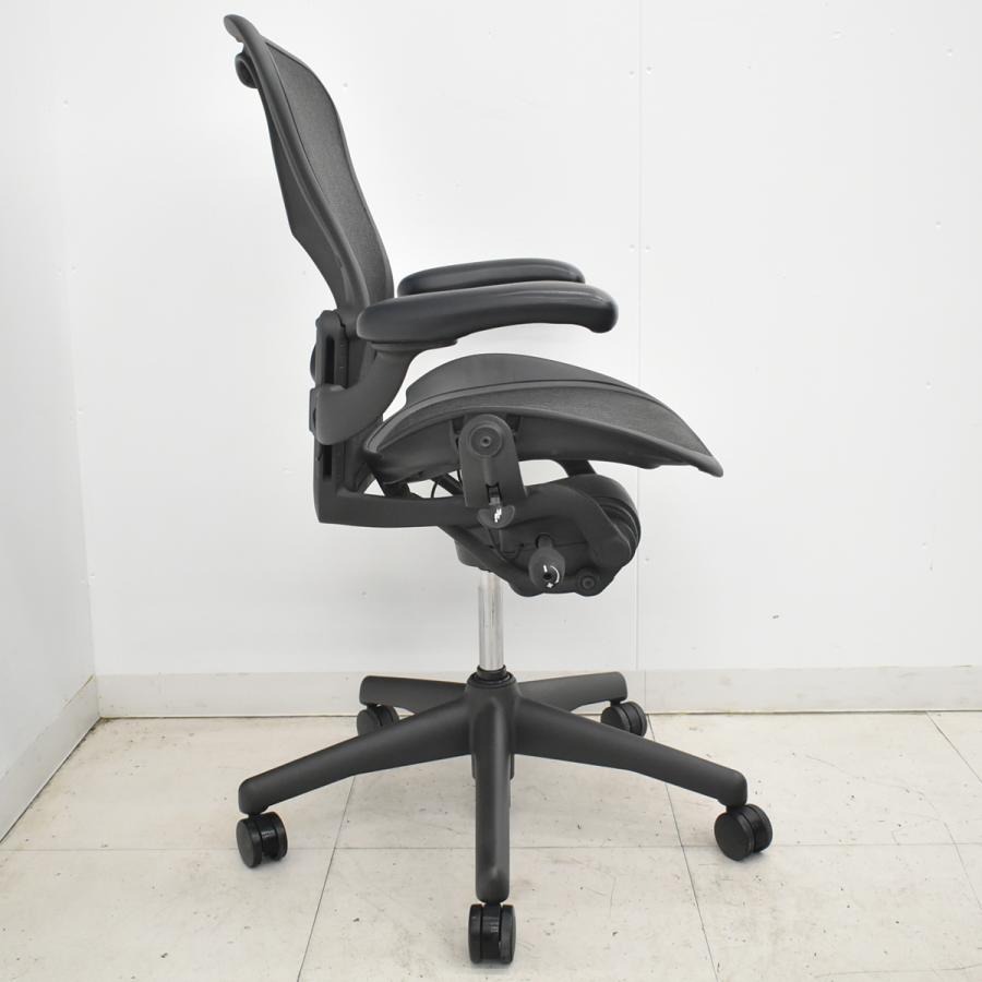 中古】ハーマンミラー アーロンチェア Bサイズ フル装備 昇降ガス新品 