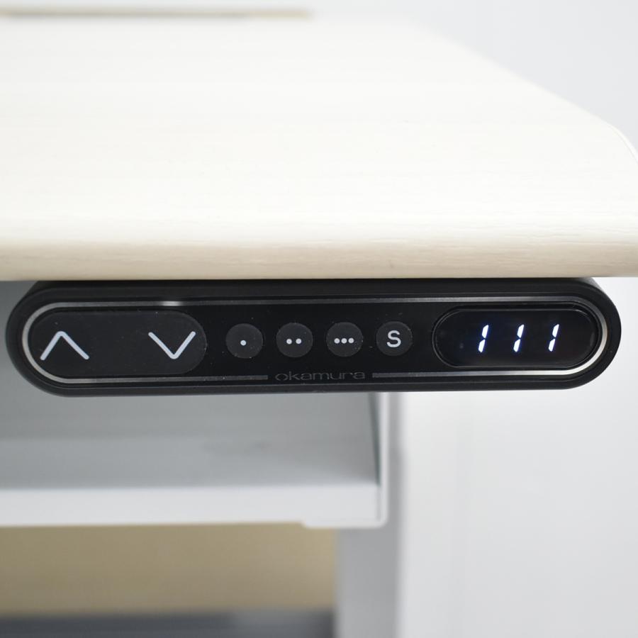 オカムラ（okamura） 【中古】オカムラ スイフト 電動昇降デスク