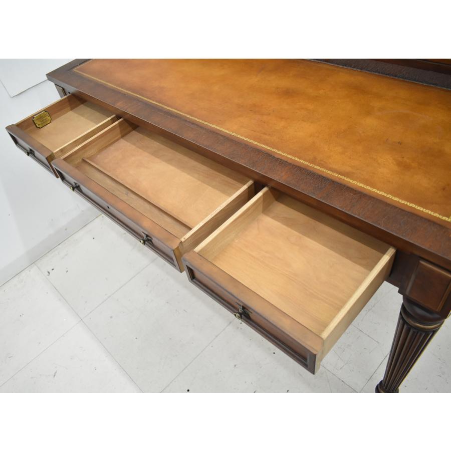 中古】ドレクセルヘリテイジ ライティングデスク アンティーク 幅1345