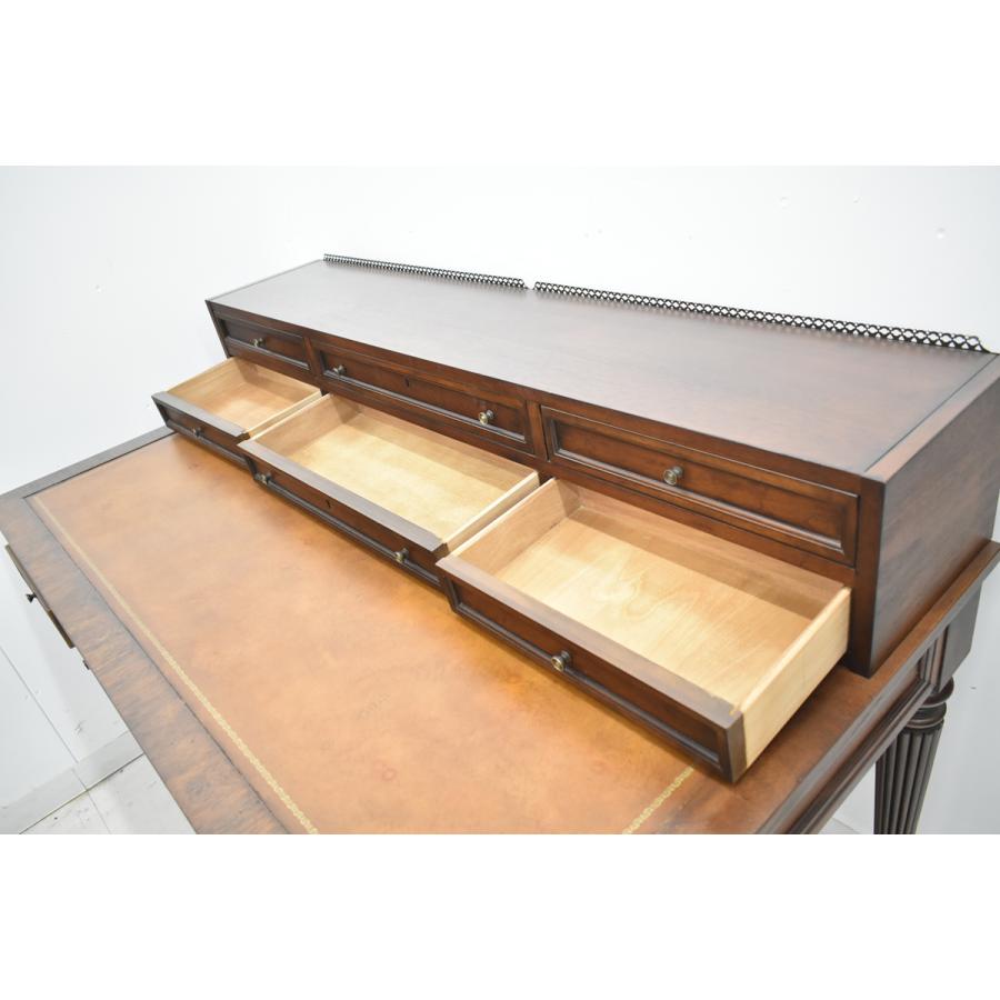 中古】ドレクセルヘリテイジ ライティングデスク アンティーク 幅1345
