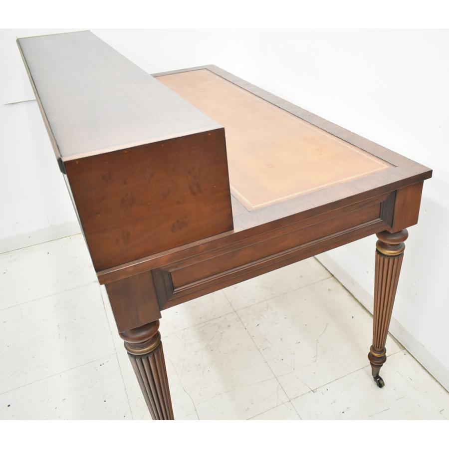 中古】ドレクセルヘリテイジ ライティングデスク アンティーク 幅1345