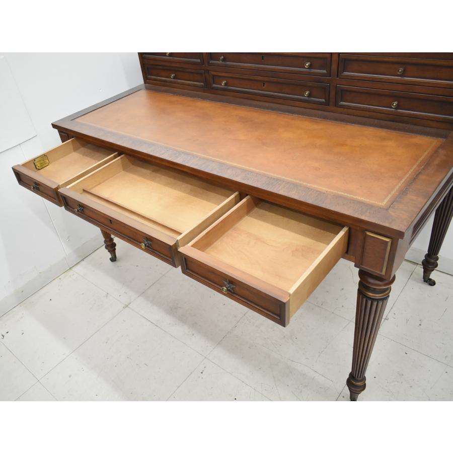 中古】ドレクセルヘリテイジ ライティングデスク アンティーク 幅1345