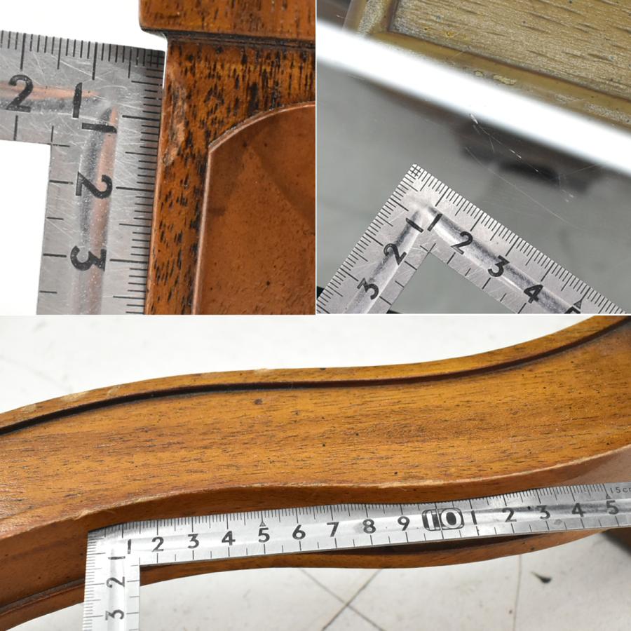 中古】ドレクセルヘリテイジ フランチェスカ ガラスセンターテーブル