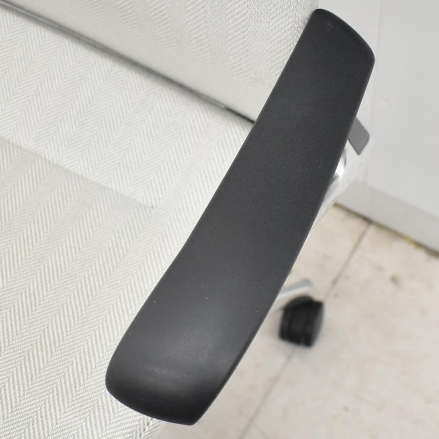 【中古】オカムラ　モードチェア　ハイバック　固定肘　ポリッシュ　アイボリー　2026042004【中古オフィス家具】_6