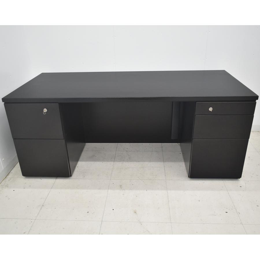 オカムラ（okamura） 【中古】オカムラ EX-37 役員用両袖デスク 幅1800 