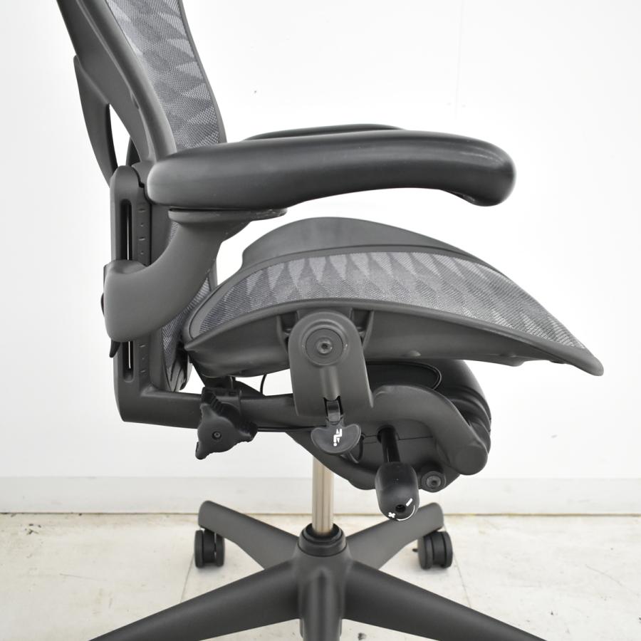 美品■ハーマンミラー■アーロンチェア■スタンダード■Bタイプ■メッシュ■ 中古】ハーマンミラー アーロンチェア Bサイズ フル装備 ポスチャー