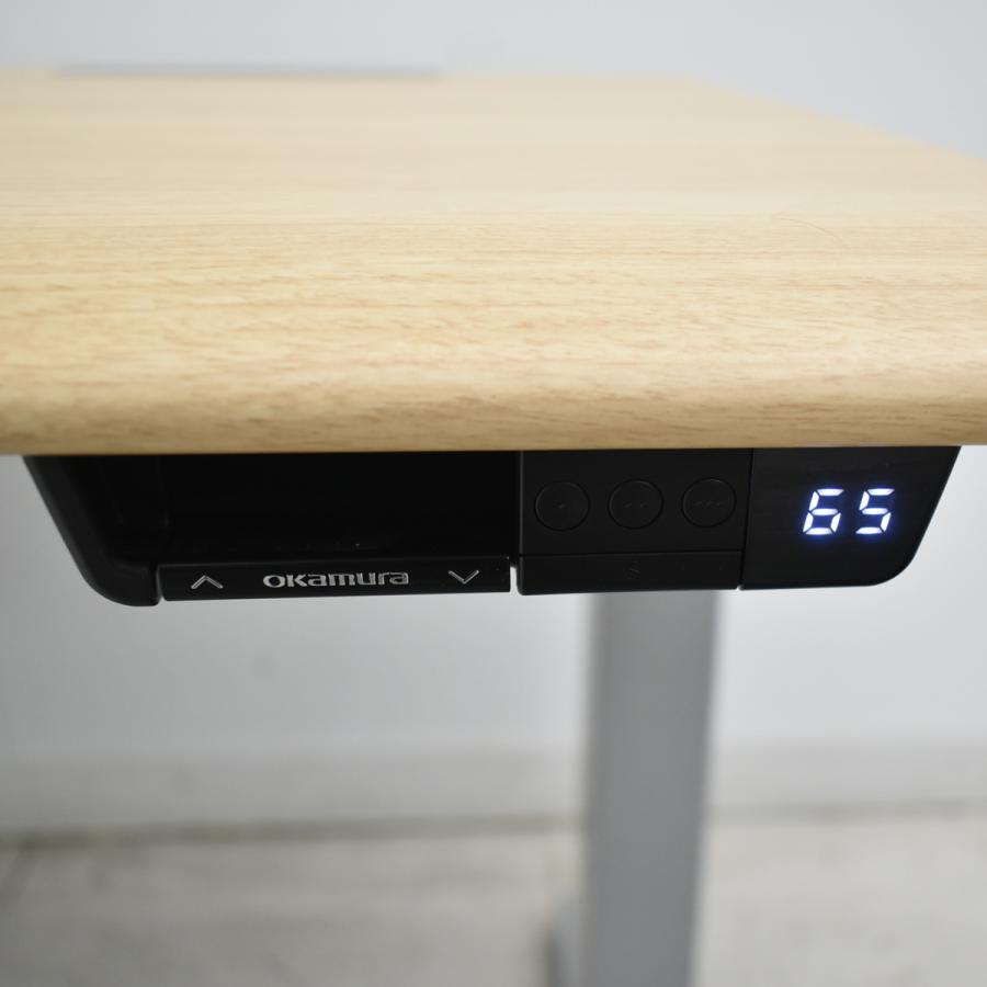 スイフト（オカムラ） 【中古】オカムラ スイフト 電動昇降デスク