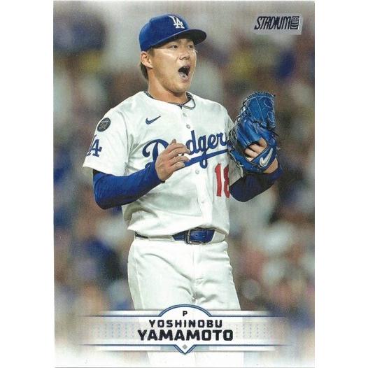 Topps Yoshinobu Yamamoto/山本由伸 Base 184 LAD 2025 Topps Stadium 