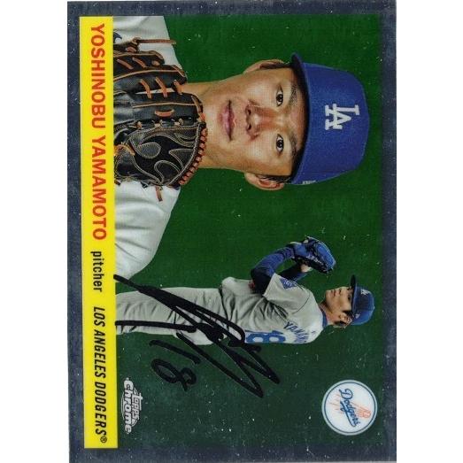 Topps Yoshinobu Yamamoto/山本 由伸 Base 8 LAD 2025 Topps Chrome 