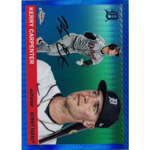 Topps Kerry Carpenter/ケリー・カーペンターBlue Prism Refractor