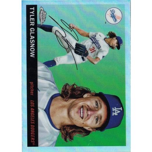 Topps Tyler Glasnow/タイラー・グラスノー Refractor Base 200 LAD 