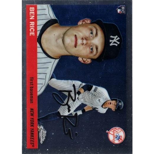 Topps Ben Rice/ベン・ライス Base 311 NYY 2025 Topps Chrome 