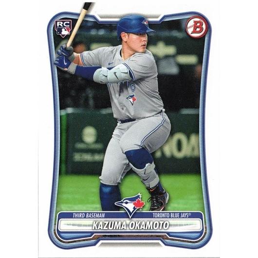 Topps Kazuma Okamoto/岡本和真 Base 28 TOR 2026 Bowman Baseball 