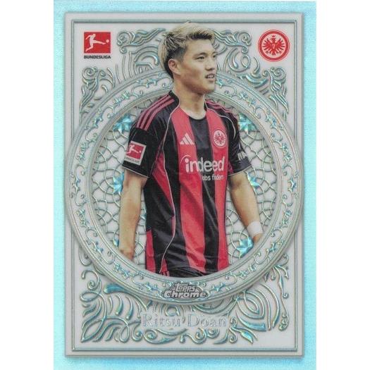 Topps 2025-26 Topps Chrome Bundesliga 堂安律 アイントラハト 
