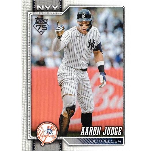 Topps 2026 Topps Series 1 Baseball アーロン・ジャッジ ニューヨーク 