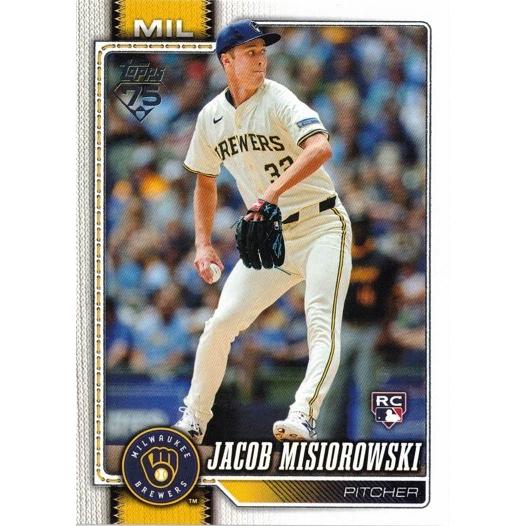 Topps 2026 Topps Series 1 Baseball ジェイコブ・ミジオロウスキー