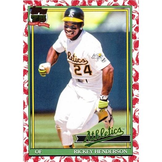 オークランド　アスレチックス　リッキー　ヘンダーソン　硬球　メジャー　プロ　野球 Topps 2026 Topps Series 1 Baseball リッキー・ヘンダーソン