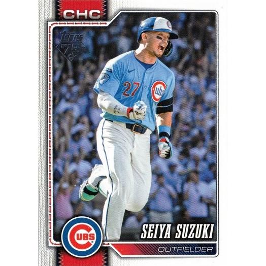 Topps 鈴木誠也/Seiya Suzuki Base 685 CHC 2026 Topps Series 2