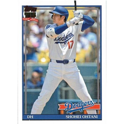 Topps 大谷翔平/Shohei Ohtani 1991 Topps Baseball 91B2-1 LAD 2026