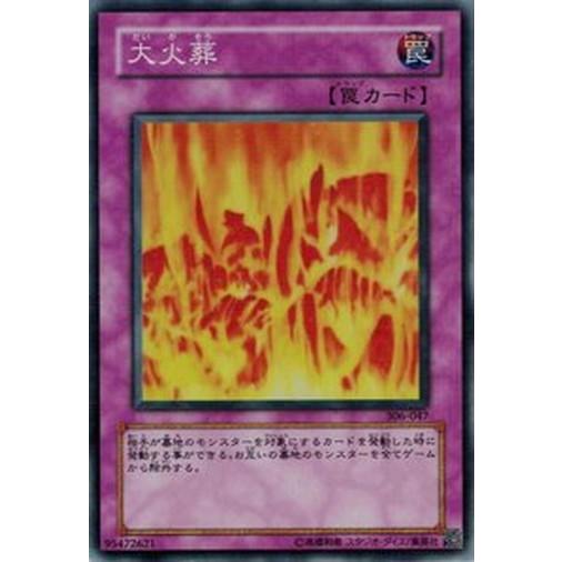 遊戯王　犬火葬 スーパーレア　306-047 コナミデジタルエンタテインメント 遊戯王 中古ランクB(良い) 306-047