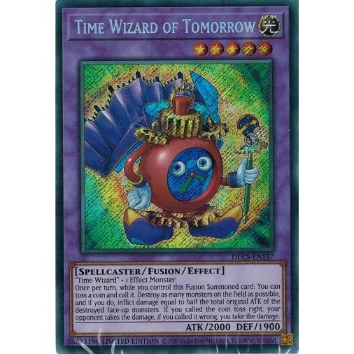 遊戯王 Dlcs En147 時の魔導士 Time Wizard Of Tomorrow シークレットレア Eu Dlcs En147 トレカ道 通販 Yahoo ショッピング