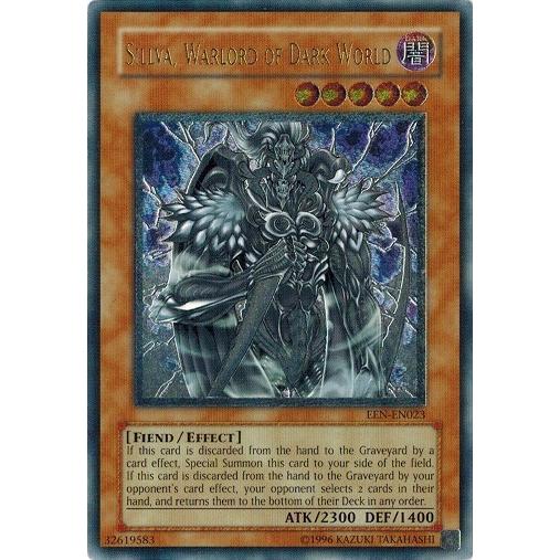 遊戯王 中古ランクb 良い Een En023 暗黒界の軍神 シルバ Sillva Warlord Of Dark World アルティメットレア 英語 Een En023rr Lm B トレカ道 通販 Yahoo ショッピング