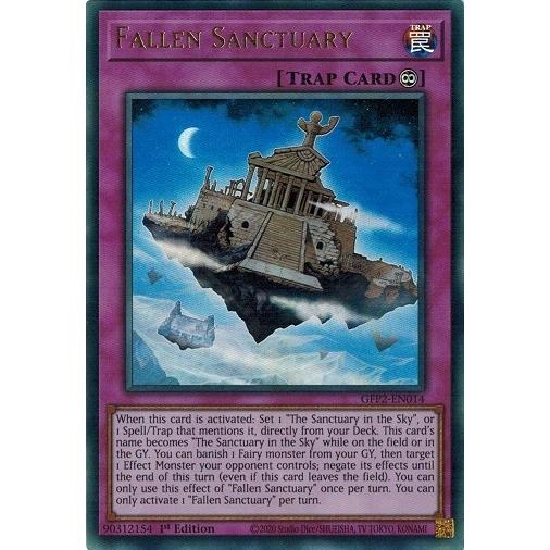 遊戯王 英語 Eu版 Gfp2 En014 失われた聖域 Fallen Sanctuary ウルトラレア 1st Gfp2 En014 トレカ道 通販 Yahoo ショッピング