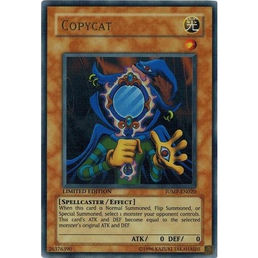 遊戯王 ものマネ幻想師 Copycat 英語 北米 RP シークレット シク コナミデジタルエンタテインメント 遊戯王 英語版 JUMP-EN020 ものマネ