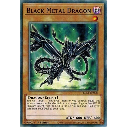 コナミデジタルエンタテインメント 遊戯王 LDS1-EN008 黒鋼竜/Black 