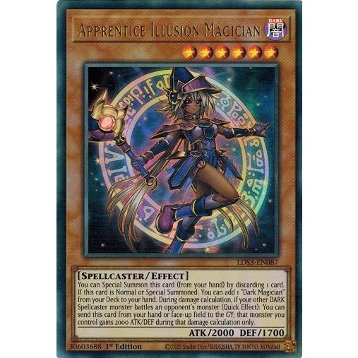 遊戯王 英語(EU版) LDS3-EN087 幻想の見習い魔導師/Apprentice Illusion Magician (ウルトラレア) ランクB : lds3-en087-eu1st-b : トレカ道 - 通販 - Yahoo!ショッピング 遊戯王 英語(EU版) LDS3-EN087 幻想の見習い魔導師/Apprentice Illusion Magician (ウルトラレア) ランクB : lds3-en087-eu1st-b : トレカ道 - 通販 - Yahoo!ショッピング